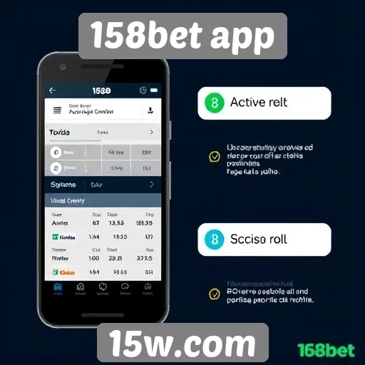 Recursos e funcionalidades do 158bet app