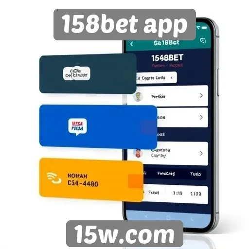Métodos de pagamento aceitos no 158bet app